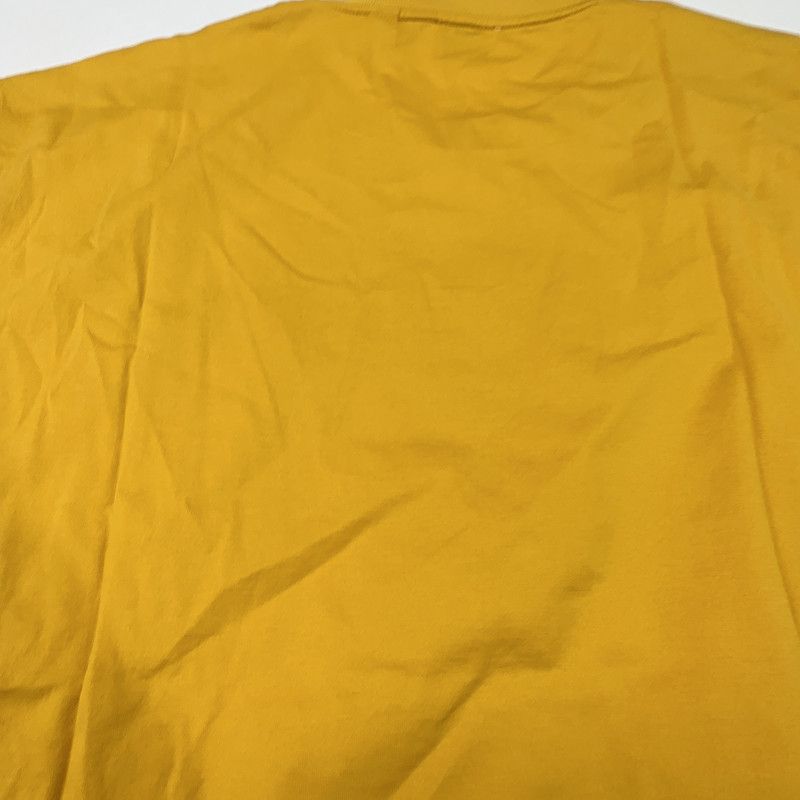 Burberry Burberry Yellow Logo Print Short Sleeve T-Shirt 0079 Size US L / EU 52-54 / 3 - 2 Thumbnail