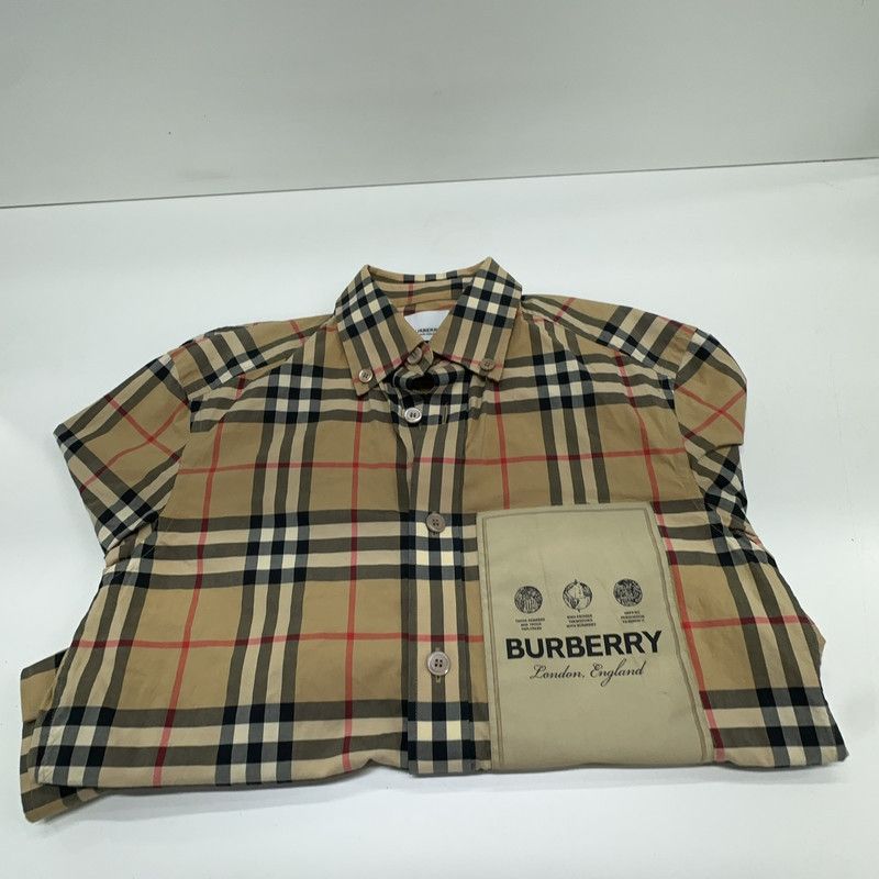 Burberry Burberry Plaid Long Sleeve Button-Down Shirt 0079 Size US XXS / EU 40 - 8 Thumbnail