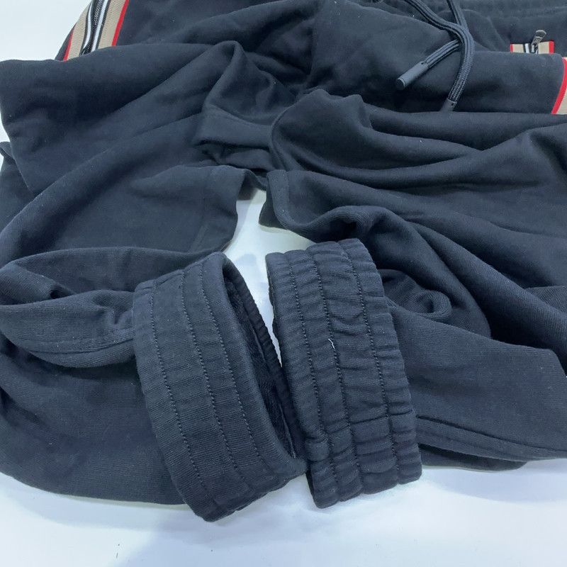 Burberry Burberry Black Knit Joggers with Stripe Design 0079 Size US 34 / EU 50 - 5 Thumbnail