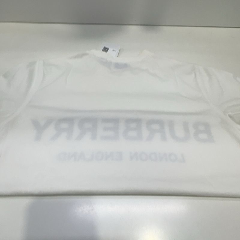 Burberry Burberry White Logo Short Sleeve T-Shirt 0079 Size US M / EU 48-50 / 2 - 5 Thumbnail
