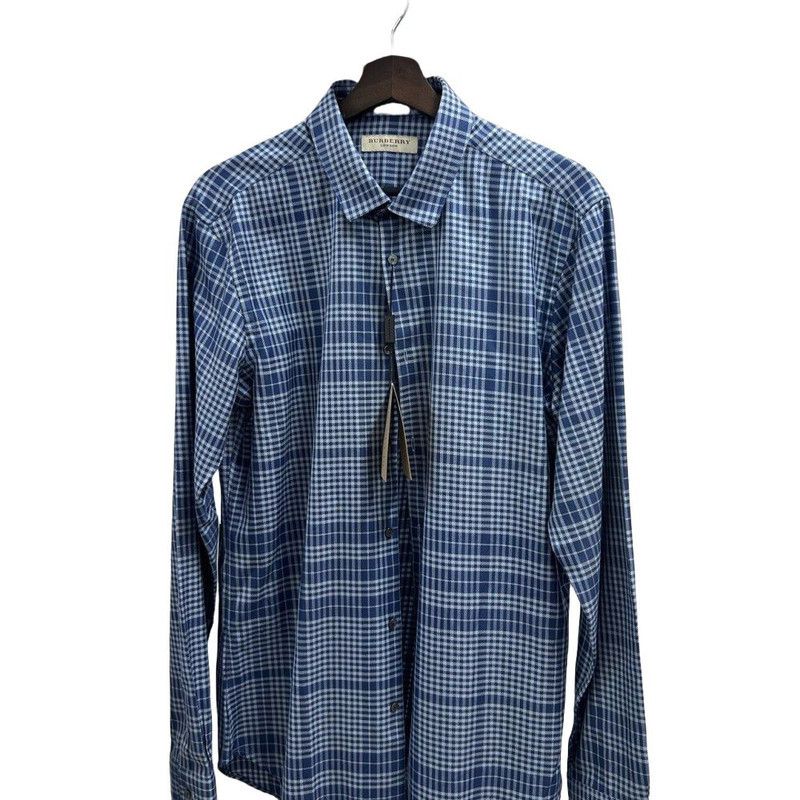 Burberry Burberry Stylish Striped Long Sleeve Shirt 0079 Size US L / EU 52-54 / 3 - 6 Thumbnail