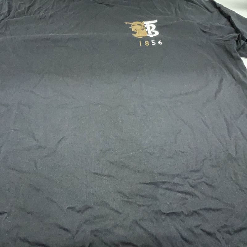 Burberry Burberry Black Short Sleeve Horse T-Shirt 0079 Size US M / EU 48-50 / 2 - 7 Thumbnail
