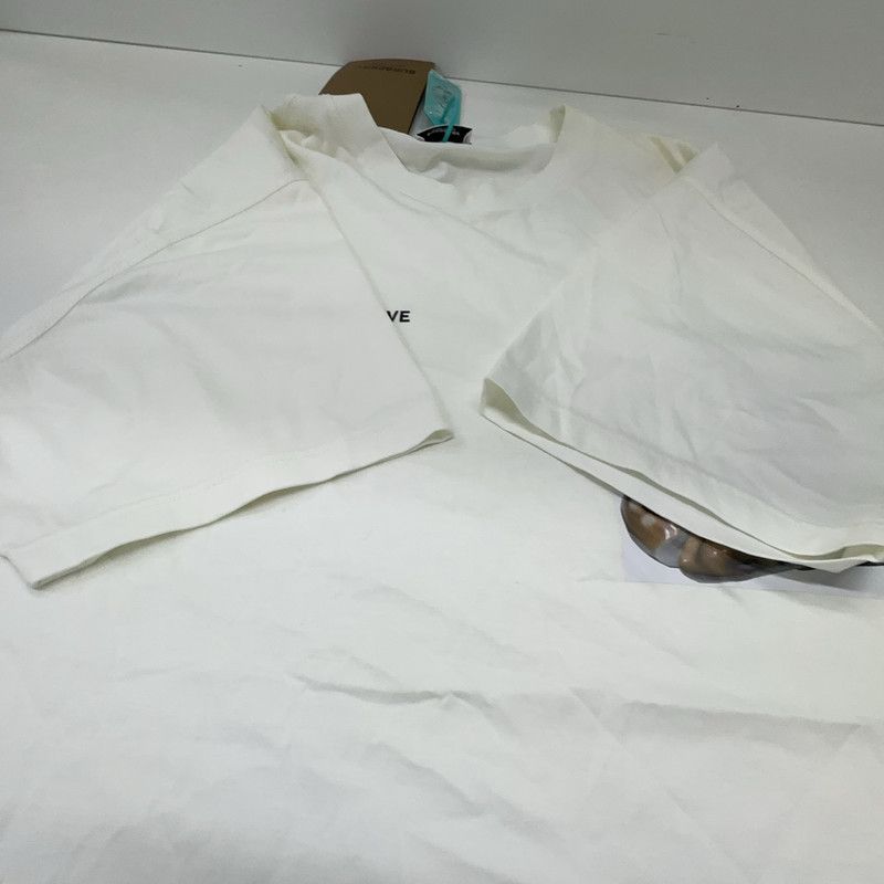 Burberry Burberry White Graphic Short Sleeve T-Shirt 0079 Size US L / EU 52-54 / 3 - 5 Thumbnail