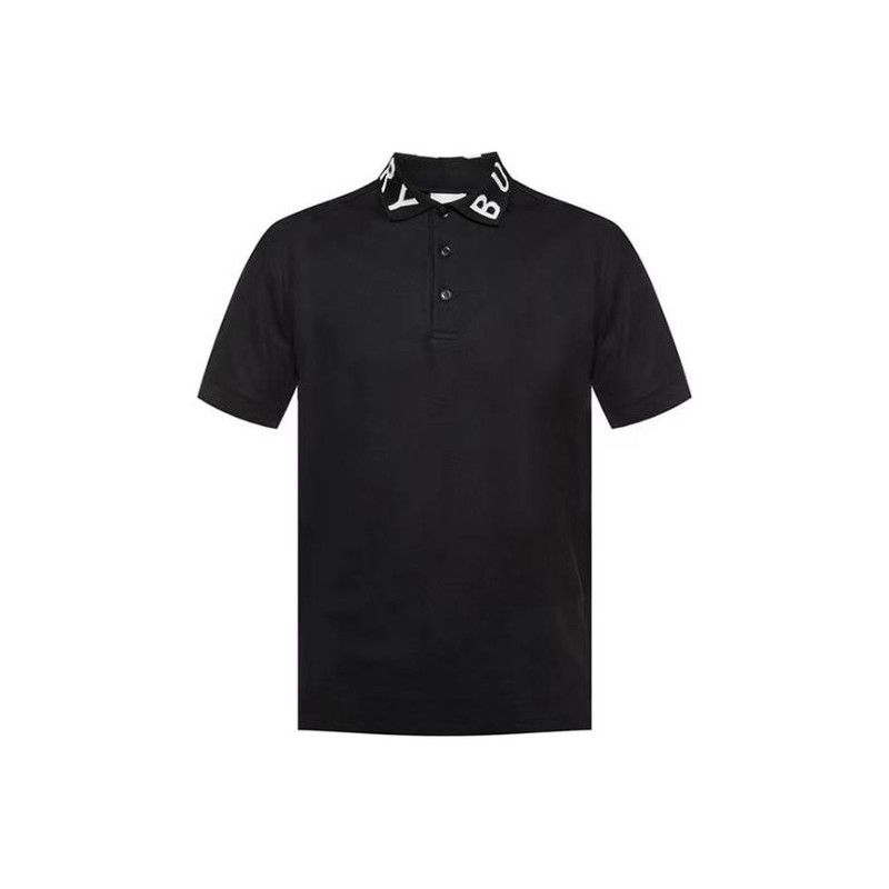 Burberry Burberry Logo Casual Short Sleeve Polo Shirt 0079 Size US M / EU 48-50 / 2 - 13 Thumbnail