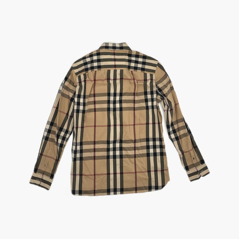 Burberry Burberry Check Long Sleeve Button-Up Shirt 0079 Size US M / EU 48-50 / 2 - 2 Thumbnail