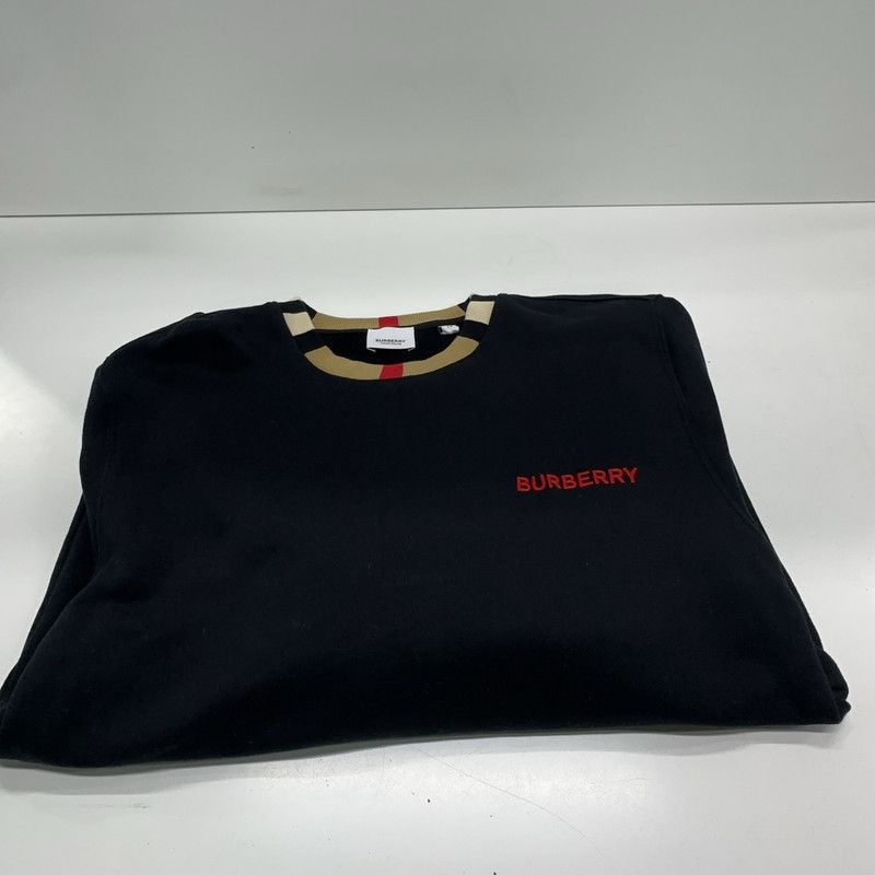 Burberry Burberry Color Block Embroidered Long Sleeve Sweatshirt 0079 Size US XS / EU 42 / 0 - 4 Thumbnail
