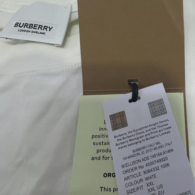 Burberry Burberry Horseferry Oversized Letter T-Shirt 0079 Size US XXL / EU 58 / 5 - 9 Thumbnail