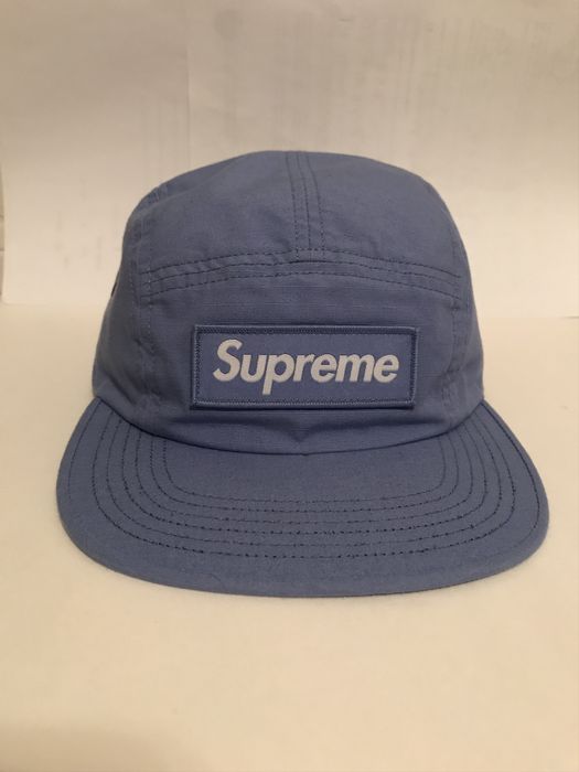 Supreme Supreme Metal D-Ring Camp Cap Light Blue | Grailed