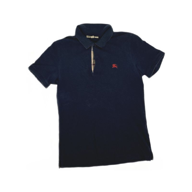 Burberry Burberry Short Sleeve Embroidered Logo Polo 0079 Size US S / EU 44-46 / 1 - 5 Thumbnail