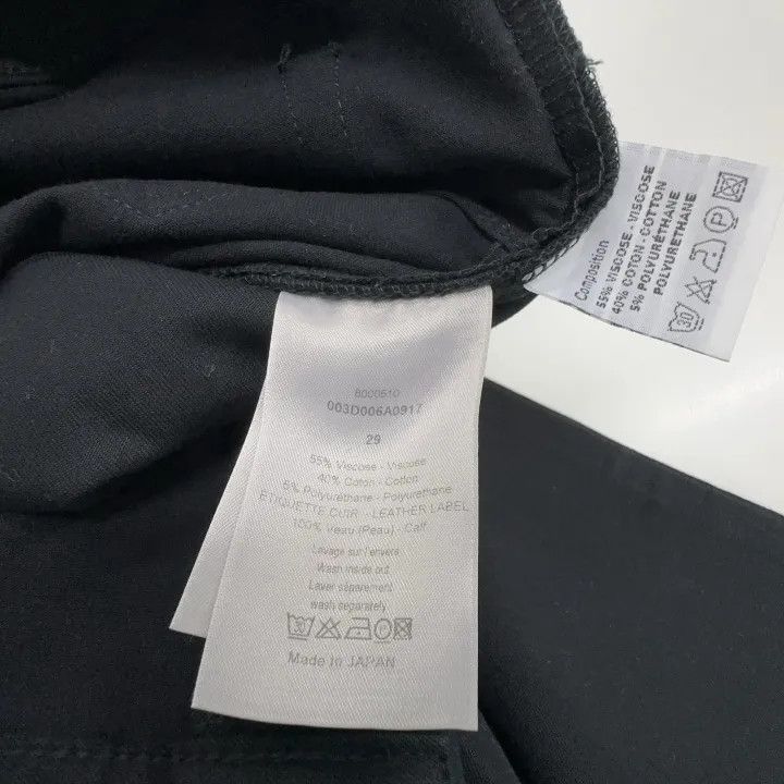 Dior Dior Slim Fit Black Denim Pants for Men 0079 Size US 29 - 4 Thumbnail