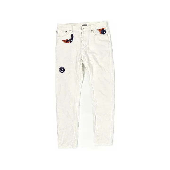 Dior Dior x Kenny Scharf Slim Fit Denim Pants 0079 Size US 29 - 2 Thumbnail