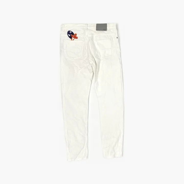 Dior Dior x Kenny Scharf Slim Fit Denim Pants 0079 Size US 29 - 3 Thumbnail