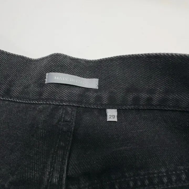 Dior Dior Black Zippered Denim Pants for Men 0079 Size US 29 - 4 Thumbnail