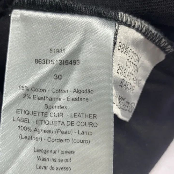 Dior Dior Classic Black Straight-Leg Pants with Logo 0079 Size US 30 / EU 46 - 4 Thumbnail