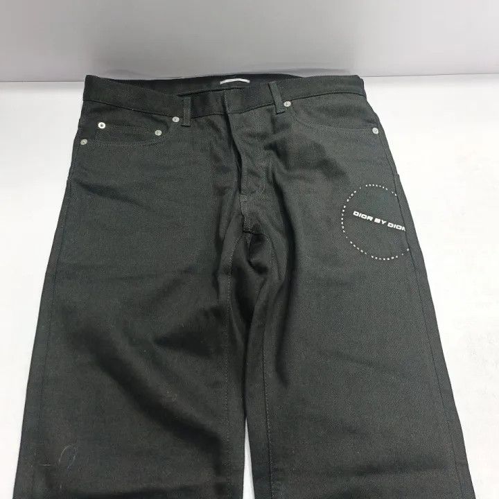 Dior Dior Classic Black Straight Pants with Logo 0079 Size US 30 / EU 46 - 8 Thumbnail