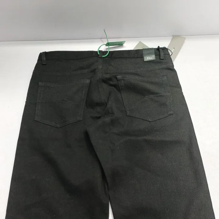 Dior Dior Classic Black Straight Pants with Logo 0079 Size US 30 / EU 46 - 10 Thumbnail