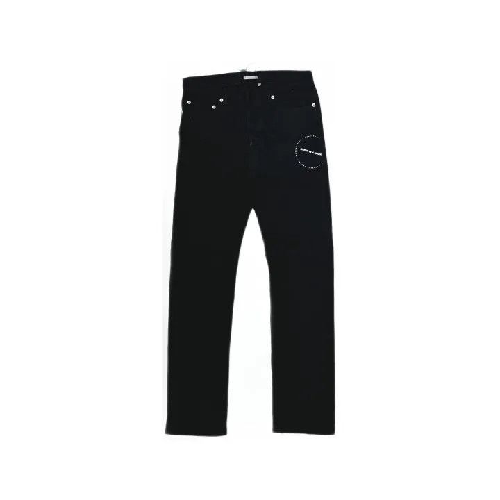 Dior Dior Classic Black Straight Pants with Logo 0079 Size US 30 / EU 46 - 2 Thumbnail