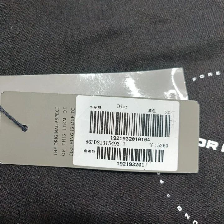 Dior Dior Classic Black Straight Pants with Logo 0079 Size US 30 / EU 46 - 6 Thumbnail