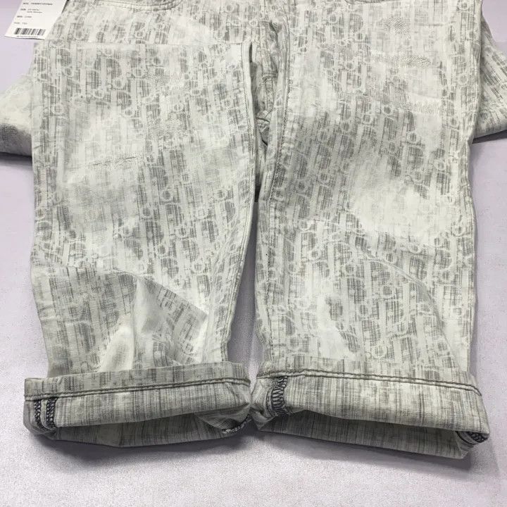 Dior Dior Logo Print Slim Fit Jeans for Men 0079 Size US 30 / EU 46 - 12 Thumbnail