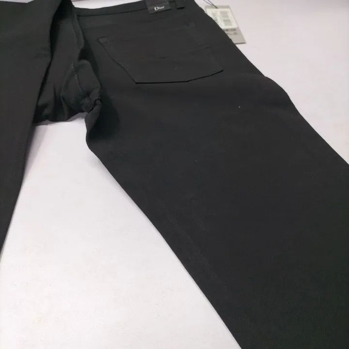 Dior Dior Casual Solid Color Black Jeans 0079 Size US 31 - 13 Thumbnail