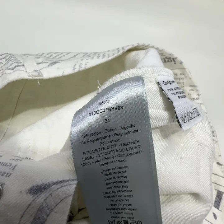 Dior Dior Printed Denim Pants for Women and Men 0079 Size US 31 - 5 Thumbnail