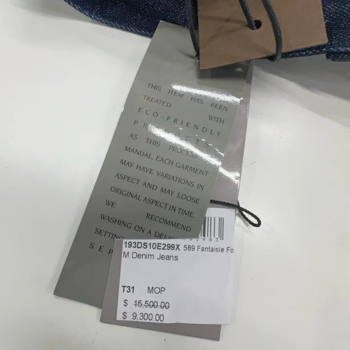 Dior Dior x Travis Scott Logo Embroidered Denim Pants 0079 Size US 31 - 4 Thumbnail