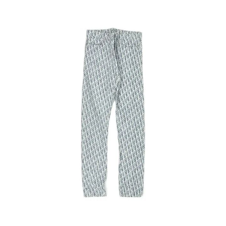Dior Dior Blue Printed Slim Fit Jeans 0079 Size US 31 - 2 Thumbnail