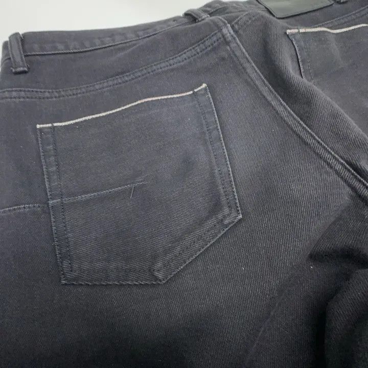 Dior Dior Black Button Down Straight Leg Jeans 0079 Size US 32 / EU 48 - 9 Thumbnail