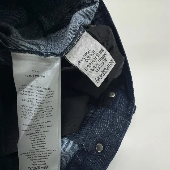 Dior Dior x Travis Scott Embroidered Denim Pants 0079 Size US 32 / EU 48 - 5 Thumbnail
