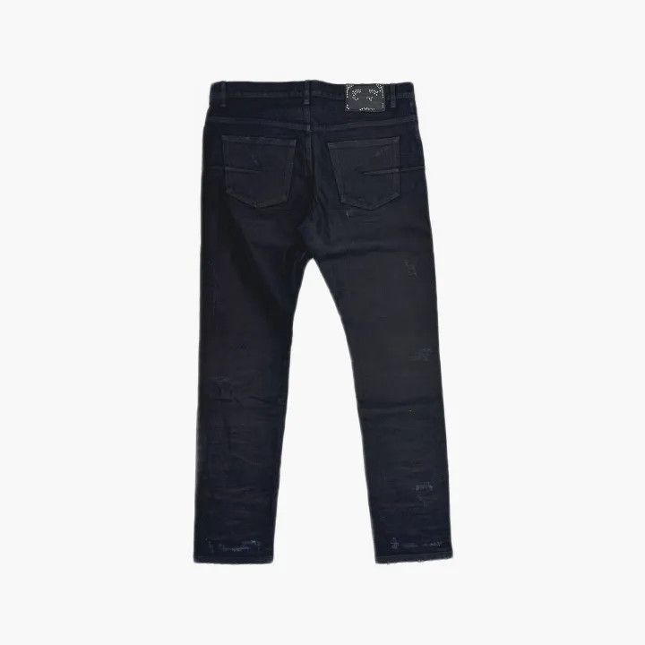Dior Dior x Travis Scott Embroidered Denim Pants 0079 Size US 32 / EU 48 - 3 Thumbnail