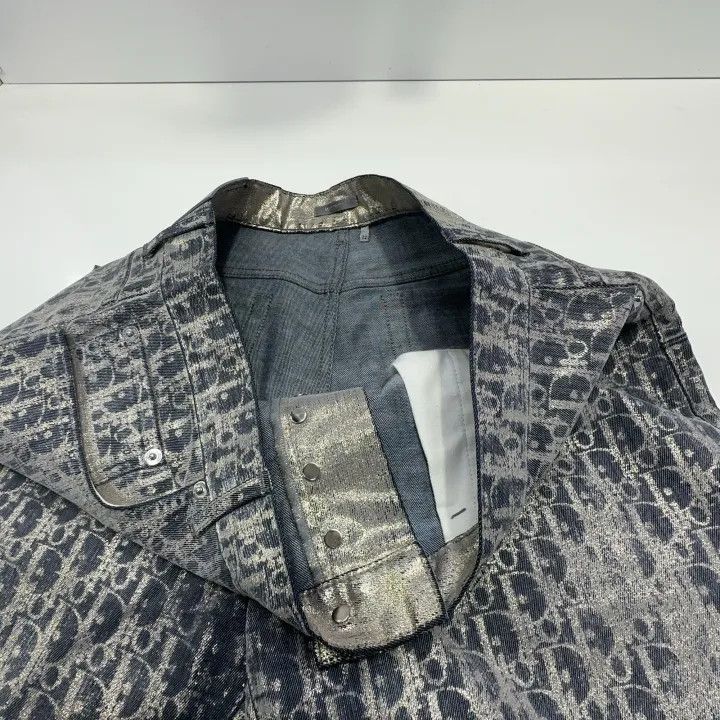 Dior Dior Oblique Logo Denim Pants for Men 0079 Size US 32 / EU 48 - 6 Thumbnail