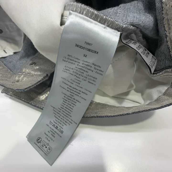 Dior Dior Oblique Logo Denim Pants for Men 0079 Size US 32 / EU 48 - 4 Thumbnail