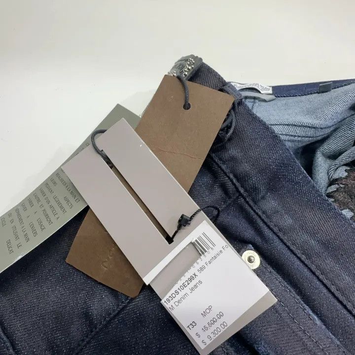 Dior Dior x Travis Scott Embroidered Denim Pants 0079 Size US 33 - 6 Thumbnail