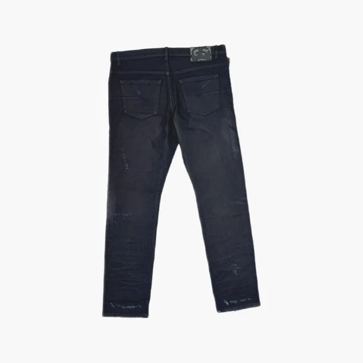 Dior Dior x Travis Scott Embroidered Denim Pants 0079 Size US 33 - 3 Thumbnail