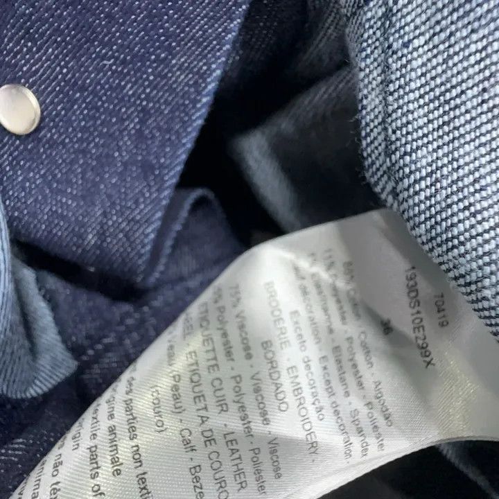 Dior Dior x Travis Scott Logo Embroidered Jeans 0079 Size US 36 / EU 52 - 5 Thumbnail
