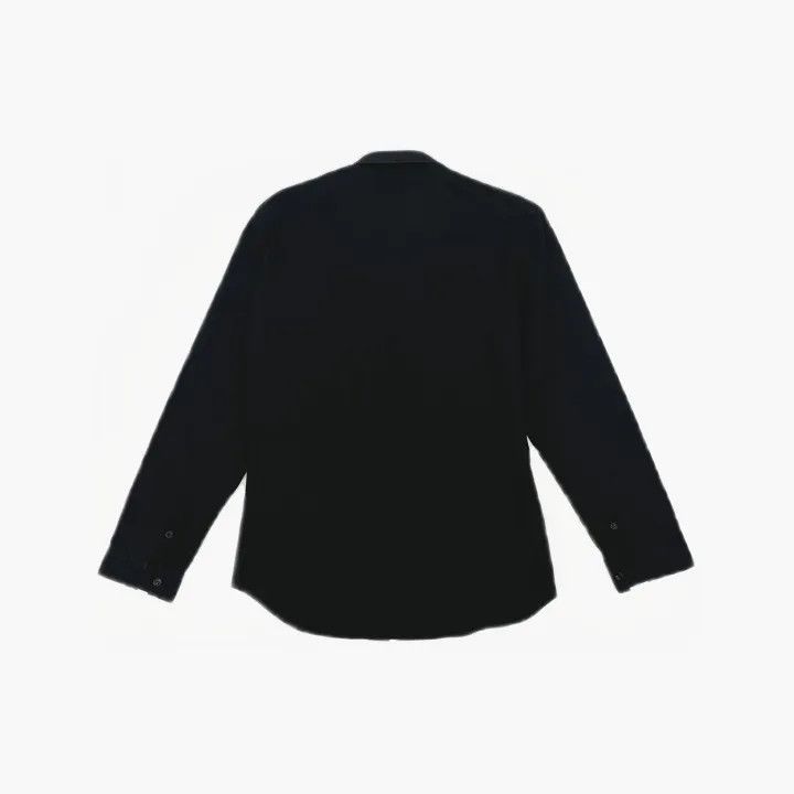 Dior Dior Classic Black Embroidered Long Sleeve Shirt 0079 Size US M / EU 48-50 / 2 - 3 Thumbnail