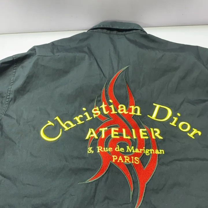 Dior Long Sleeve Button-Up Shirt for Men 0079