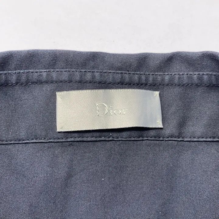 Dior Long Sleeve Button-Up Shirt for Men 0079