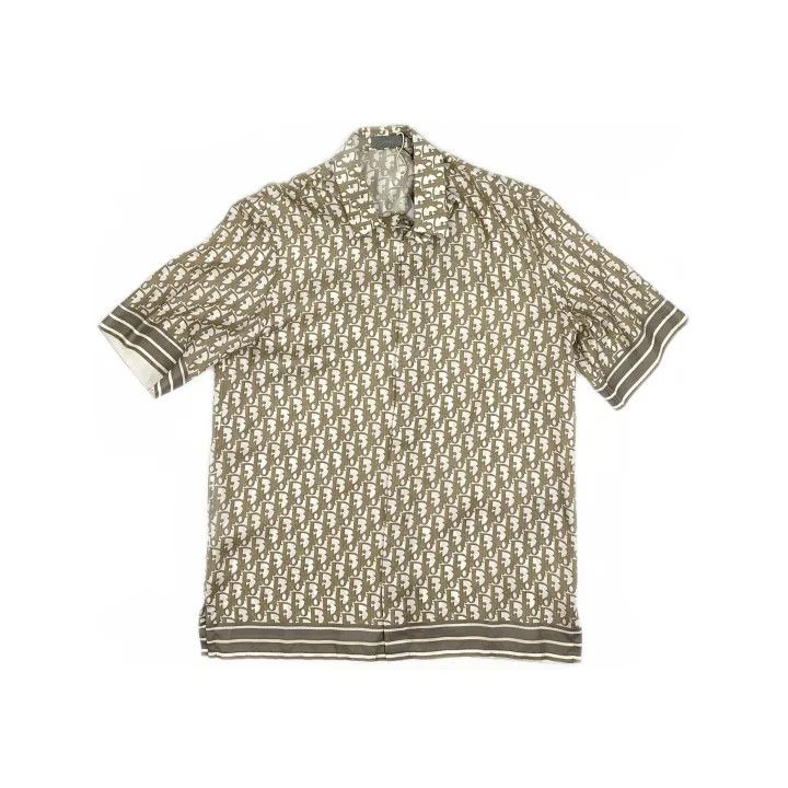 Dior Dior Logo Printed Casual Shirt for Men 0079 Size US S / EU 44-46 / 1 - 2 Thumbnail