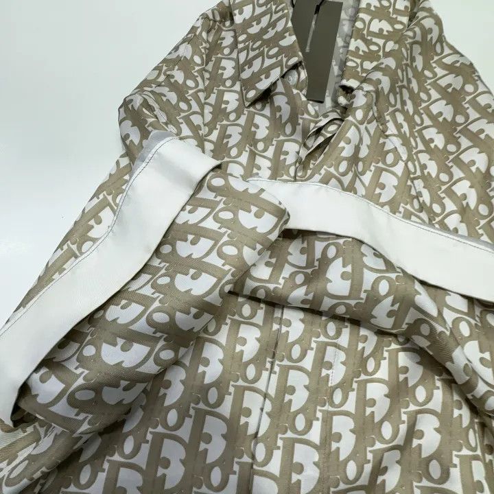 Dior Dior Logo Printed Casual Shirt for Men 0079 Size US S / EU 44-46 / 1 - 9 Thumbnail