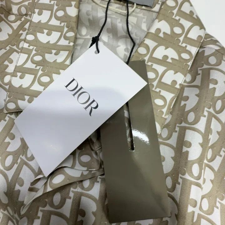 Dior Dior Logo Printed Casual Shirt for Men 0079 Size US S / EU 44-46 / 1 - 5 Thumbnail
