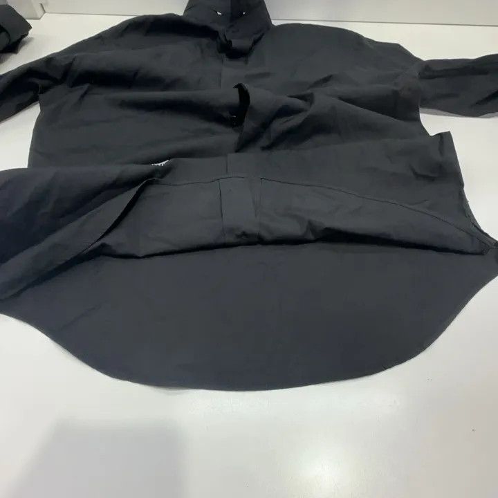 Dior Dior Black Embroidered Long Sleeve Shirt 0079 Size US M / EU 48-50 / 2 - 10 Thumbnail