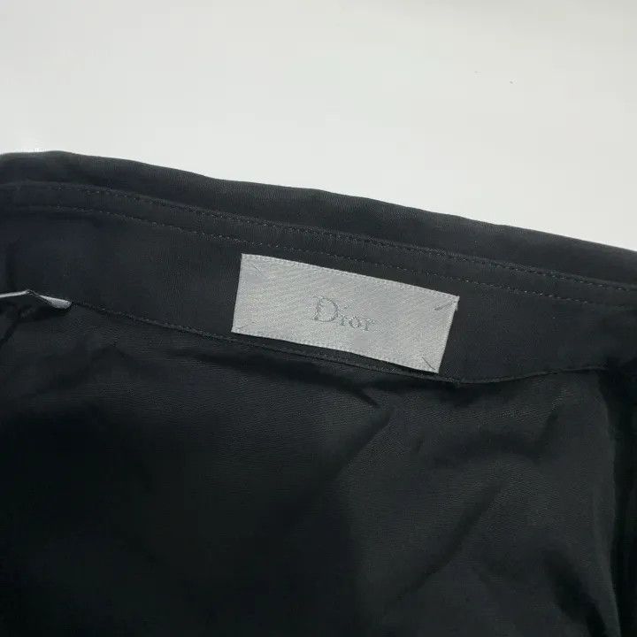 Dior Dior Black Embroidered Long Sleeve Shirt 0079 Size US M / EU 48-50 / 2 - 4 Thumbnail