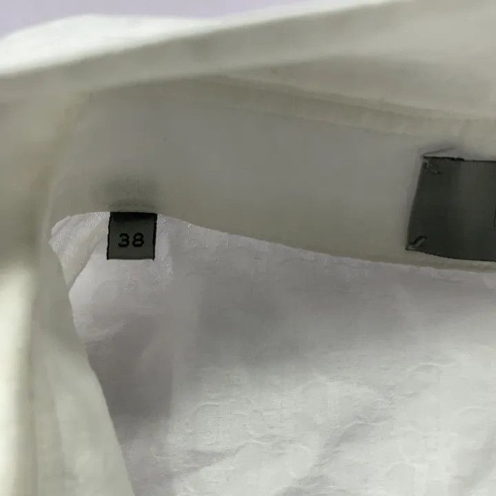Dior Dior SS23 White Long Sleeve Button-Up Shirt 0079 Size US M / EU 48-50 / 2 - 6 Thumbnail