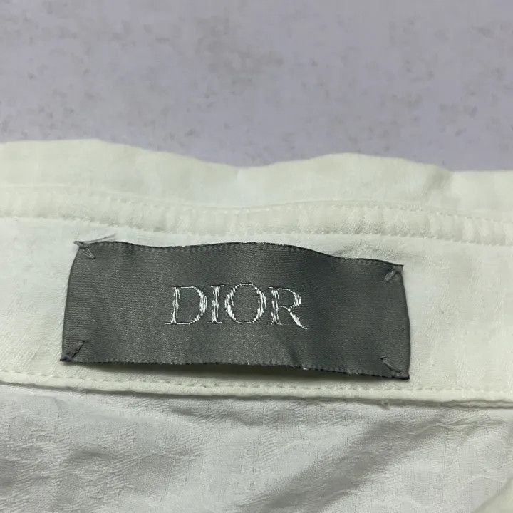 Dior Dior SS23 White Long Sleeve Button-Up Shirt 0079 Size US M / EU 48-50 / 2 - 3 Thumbnail