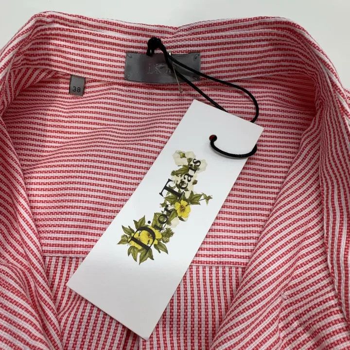 Dior Dior x Denim Tears Striped Long Sleeve Shirt 0079 Size US M / EU 48-50 / 2 - 7 Thumbnail