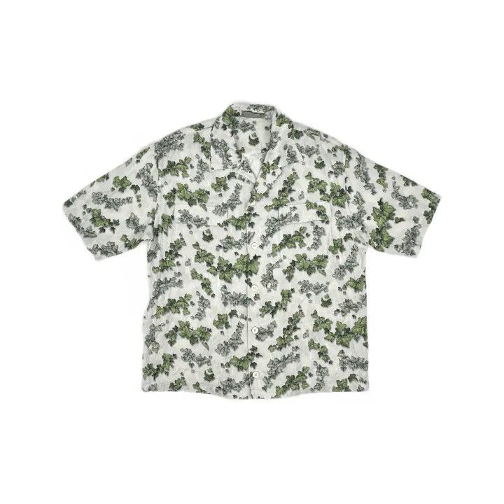 Dior Dior Floral Print Short Sleeve Shirt 0079 Size US M / EU 48-50 / 2 - 2 Thumbnail