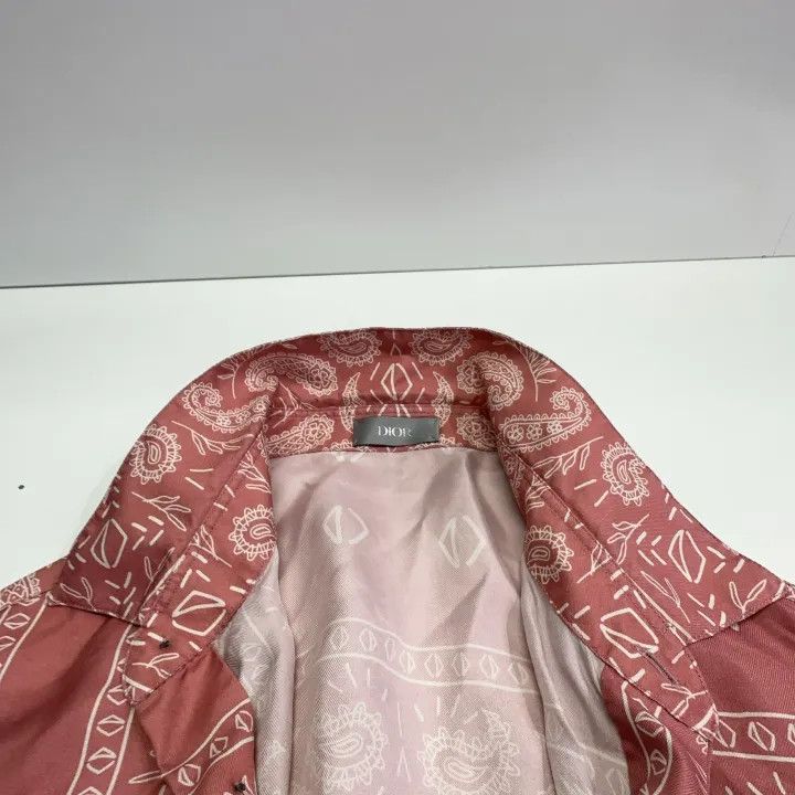 Dior Dior SS22 Pink Short Sleeve Shirt 0079 Size US M / EU 48-50 / 2 - 6 Thumbnail