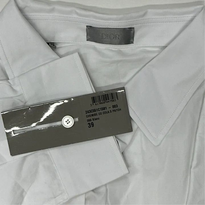 Dior Dior Casual Long Sleeve Shirt for Men 0079 Size US M / EU 48-50 / 2 - 3 Thumbnail