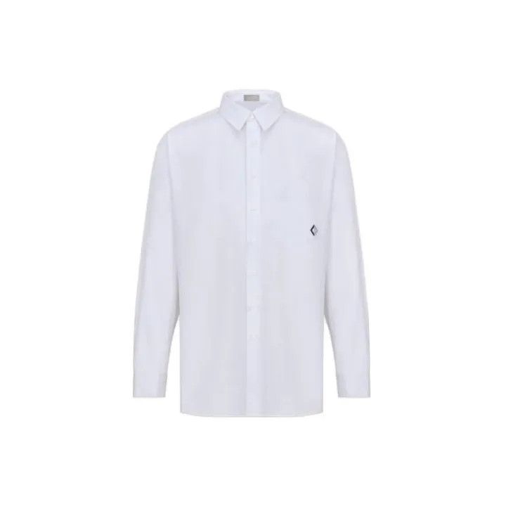 Dior Dior Casual Long Sleeve Shirt for Men 0079 Size US M / EU 48-50 / 2 - 2 Thumbnail